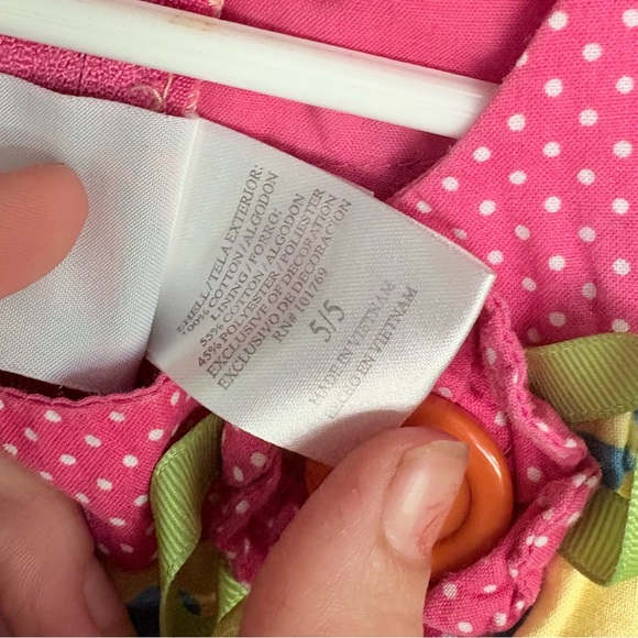 Goodlad Vibrant Pink and Orange Dress - Picture 4 of 4